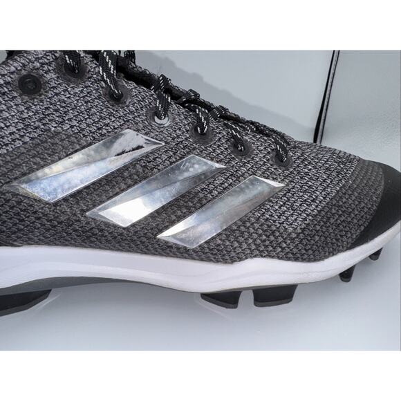 Adidas‎ Power Alley 5 TPU Men's Baseball Cleats, Size 14.0 Black - Picture 12 of 12